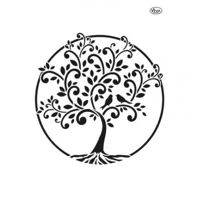 ViVa Decor Schablone - Baum des Lebens