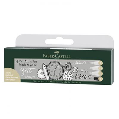 Faber Castell - Pitt Artist Pen Black And White