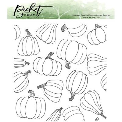 Picket Fence Studios Clear Stamp - Lots Of Gourds