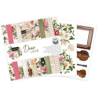 Piatek13 Dear Love Designpapiere - Paper Pad