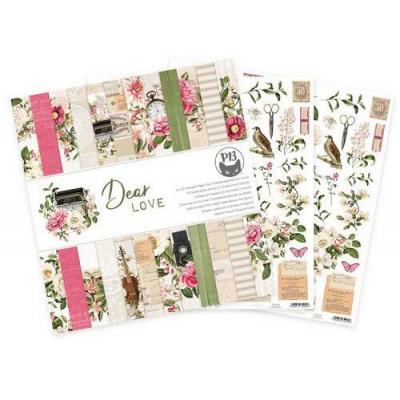 Piatek13 Dear Love Designpapiere - Paper Pad