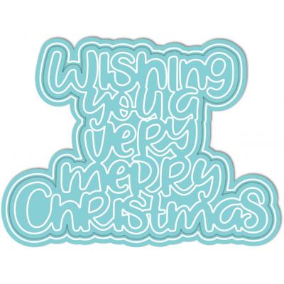 LDRS Creative Dies - Wishing You A Very Merry Christmas
