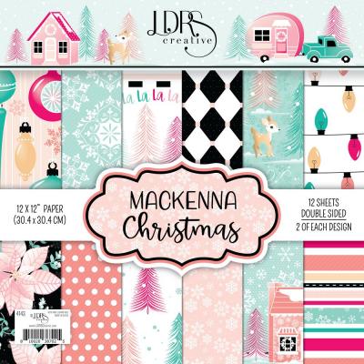 LDRS MacKenna Christmas Designpapiere - Paper Pack