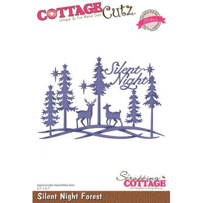 CottageCutz Dies - Silent Night Forest