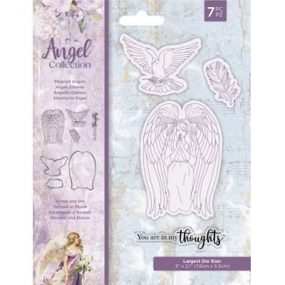 Crafter's Companion Angel Stamp & Die - Ethereal Angels
