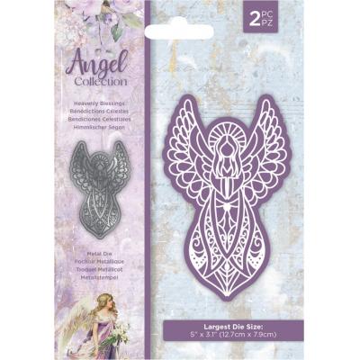 Crafter's Companion Angel Metal Dies - Heavenly Blessings