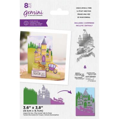 Crafter's Companion Zig Zag Scene Builder Stamps Once Upon A Time& Dies -