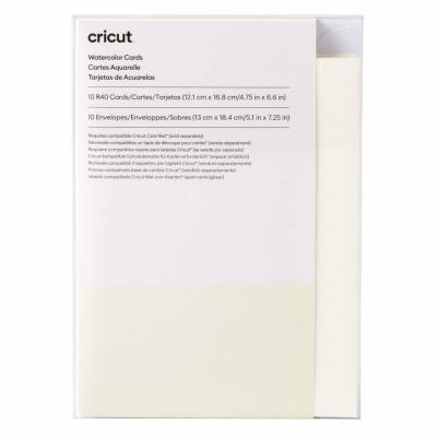 Cricut - Joy Watercolor Cards Ivory/White
