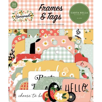 Carta Bella Homemade Die Cuts - Frames & Tags