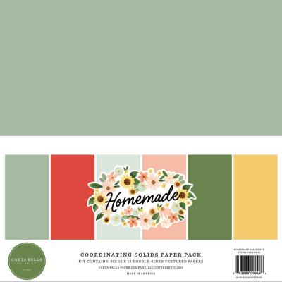 Carta Bella Homemade Cardstock - Solid Kit