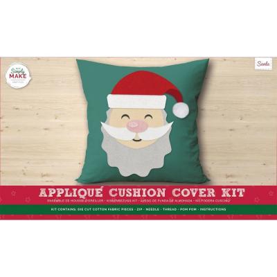 Simply Make - Applique Kit Cushion Cover Santa