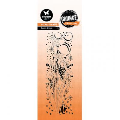 StudioLight Grunge Collection Nr.309 Clear Stamp - Snow Drops