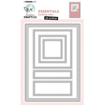StudioLight Creative CraftLab Essentials Nr.425 Cutting Die - Scalloped Square
