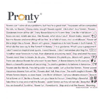 Pronty Sticker - Floral