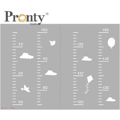 Pronty Stencil - Growth Charts