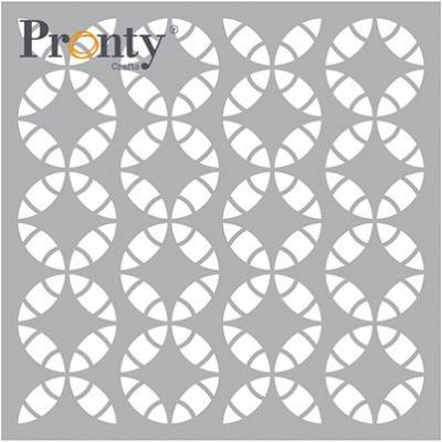 Pronty Stencil - Retro Pattern