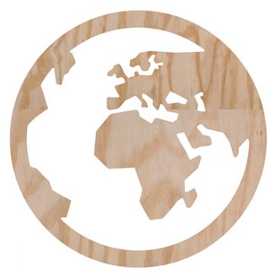 Pronty Holz - World Map Europe