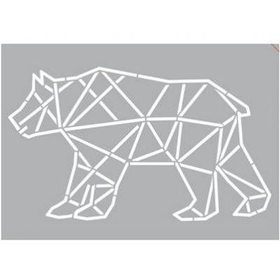 Pronty Stencil - Bear