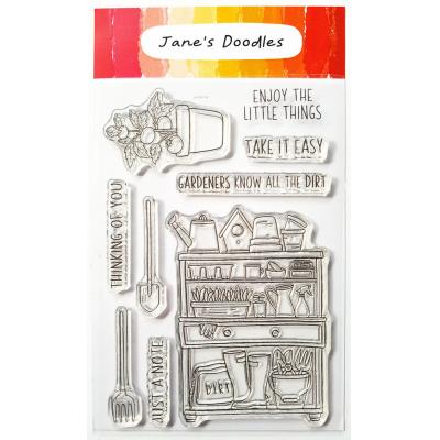 Jane's Doodles Clear Stamps - In The Garden