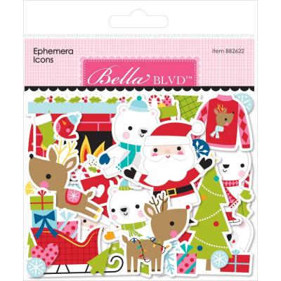 Bella Blvd The North Pole Die Cuts - Ephemera Icons