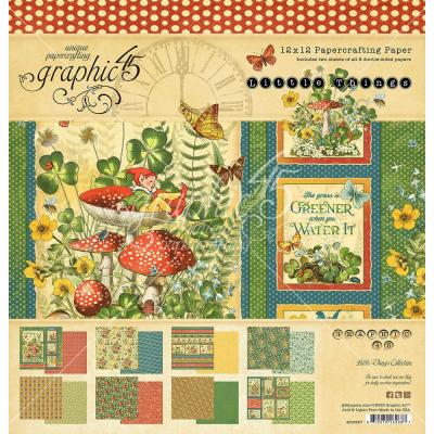 Graphic 45 Little Things Designpapiere - Collection Pack