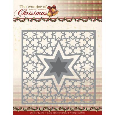 Find It Trading Yvonne Creations The Wonder Of Christmas Die - Stars Frame