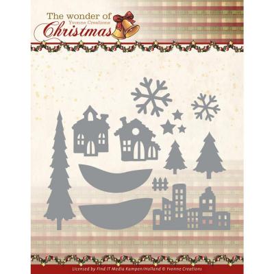 Find It Trading Yvonne Creations The Wonder Of Christmas Die - Landscape Elements