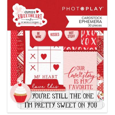 PhotoPlay Cupid's Sweetheart Cafe Die Cuts - Ephemera