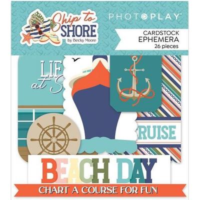 PhotoPlay Ship To Shore Dei Cuts - Ephemera