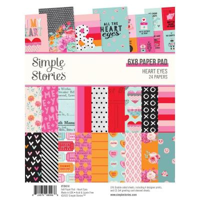 Simple Stories Heart Eyes Designpapiere - Paper Pad