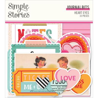 Simple Stories Heart Eyes Die Cuts - Bits & Pieces