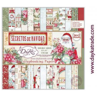 DayKa Trade Secretos De Navidad Designpapiere - Paper Pack