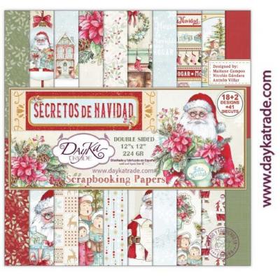 DayKa Trade Secretos De Navidad Designpapiere - Paper Pack