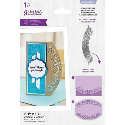 Crafter's Companion Ellipse Edge'ables Dies - Ditsy Butterflies
