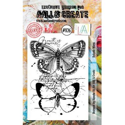 AALL & Create Clear Stamp Nr. 826 - Delicate Wings