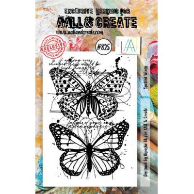 AALL & Create Clear Stamp Nr. 825 - Spotted Wings
