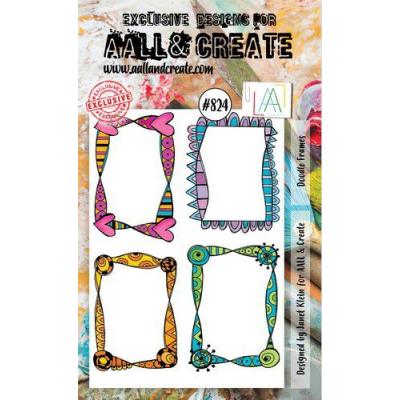 AALL & Create Clear Stamps Nr. 824 - Doodle Frame