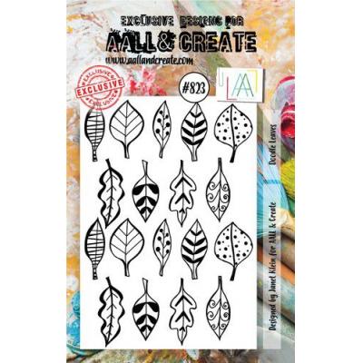 AALL & Create Clear Stamp Nr. 823 - Doodle Leaves