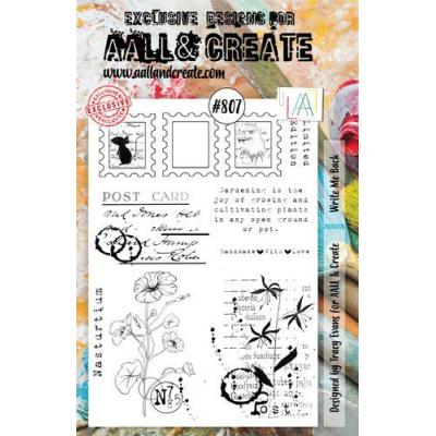 AALL & Create Clear Stamps Nr. 807 - Write Me Back