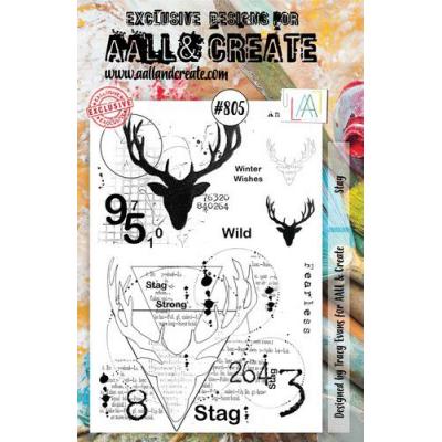 AALL & Create Clear Stamps Nr. 805 - Stag