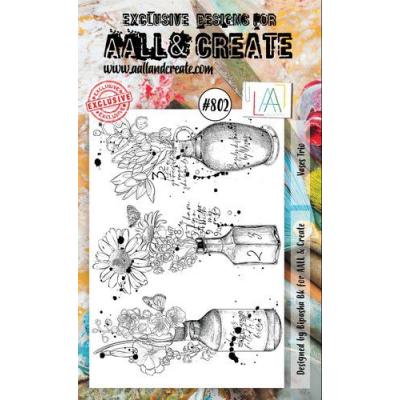 AALL & Create Clear Stamps Nr. 802 - Vases Trio