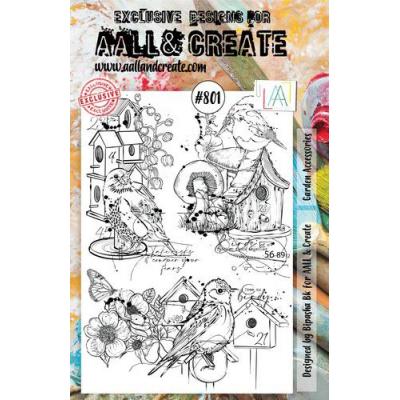 AALL & Create Clear Stamps Nr. 801 - Garden Accessories