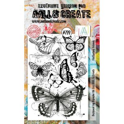 AALL & Create Clear Stamp Nr. 799 - Fluttering Friends