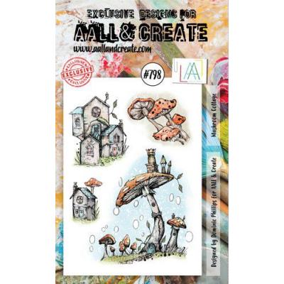 AALL & Create Clear Stamps Nr. 798 - Mushroom Cottage