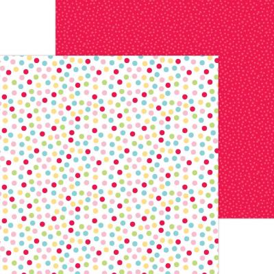Doodlebug Candy Cane Lane Designpapier - Holiday Lights