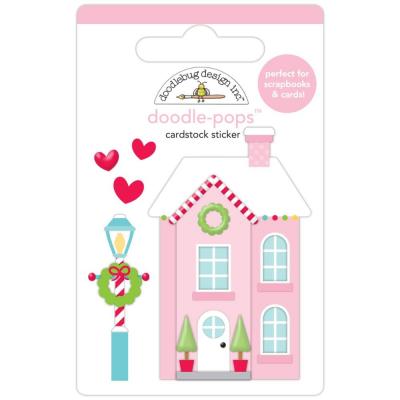 Doodelbug Candy Cane Lane Doodle-Pops Sticker - Sugarplum Street