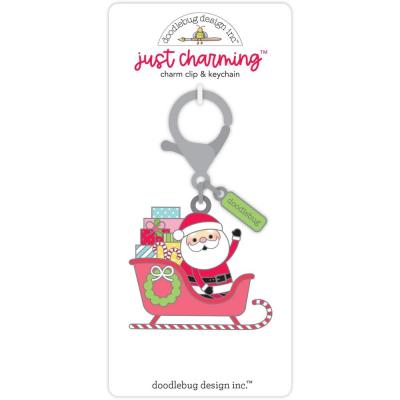 Doodlebug Candy Cane Lane Embellishments - Here Comes Santa Claus