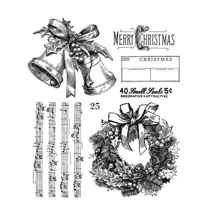 Stampers Anonymous Tim Holtz Cling Stamps - Department Store
