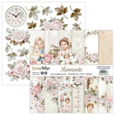 ScrapBoys Moments Designpapiere - Paper Pack