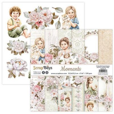 ScrapBoys Moments Designpapiere - Paper Pack